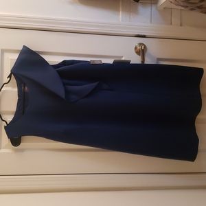 Vince Camuto Dark Navy Blue Dress NWT Size 16